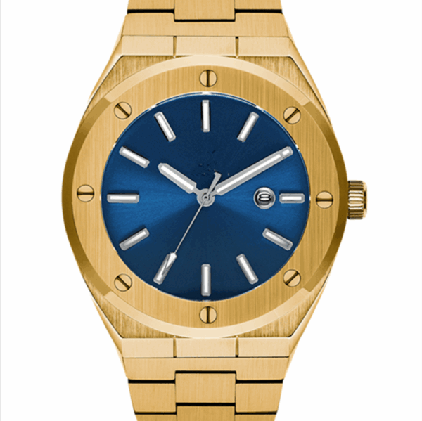 square gold watches