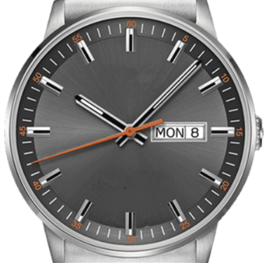 Stainless steel watch for men