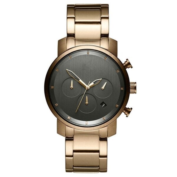 men??s gold dress watch