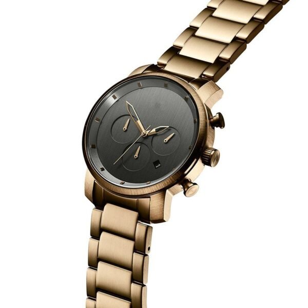men??s gold dress watch