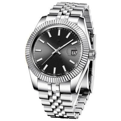 Silver men's watch