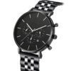 mens black watches chronograph
