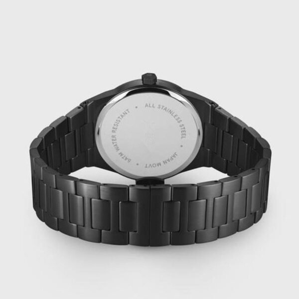 Black stainless steel watches