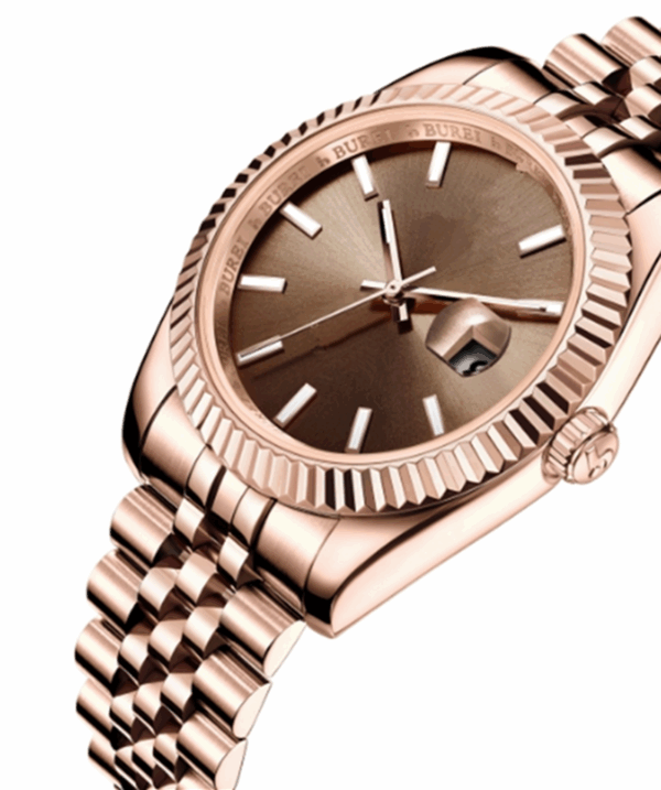 Rose gold watches men