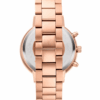 stainless steel rose gold watch